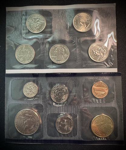 2004 P D Uncirculated Coin Set US Mint Original Government Packaging OGP & COA2