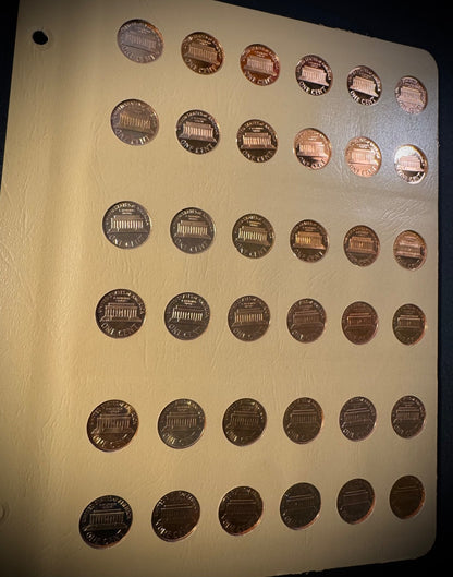 1959-2025 S Lincoln GEM PROOF Cents DEEP CAMEO COMPLETE 72 Coins NEW DANSCO Pgs7