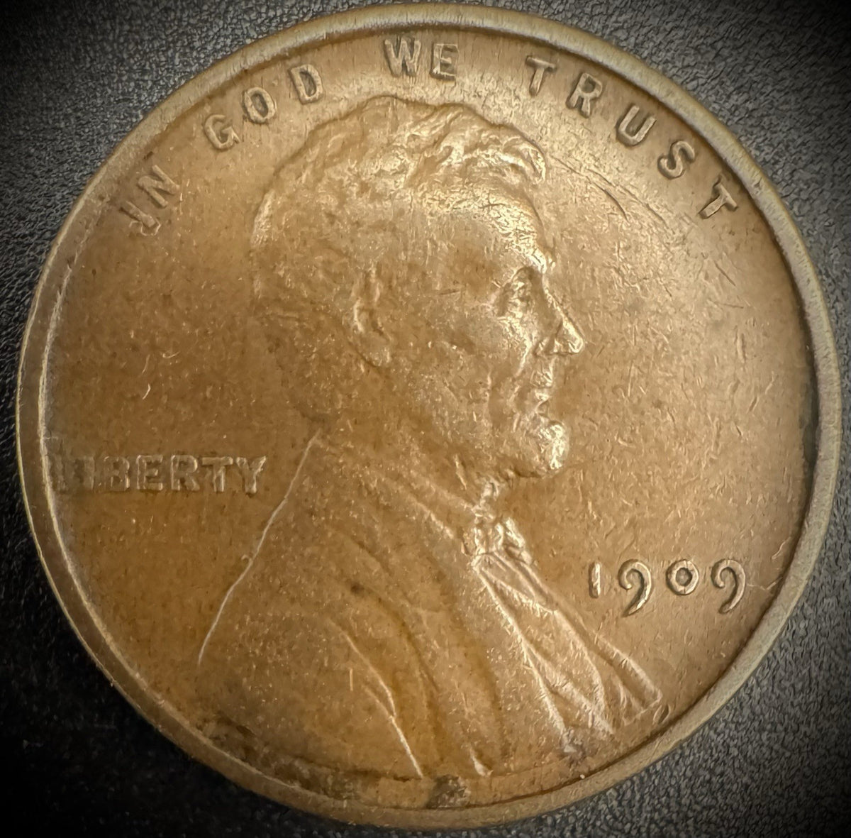 1909-P VDB Lincoln Wheat Cent Penny First Year Of Type XF0
