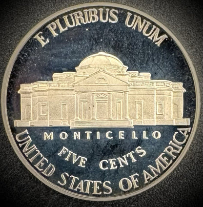 1999-S Jefferson Nickel PROOF DEEP ULTRA CAMEO Coin From US Mint Proof Set1