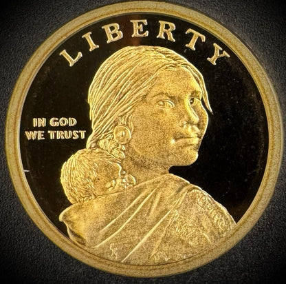 2010-S Sacagawea Dollar GEM PROOF DEEP ULTRA CAMEO Coin0