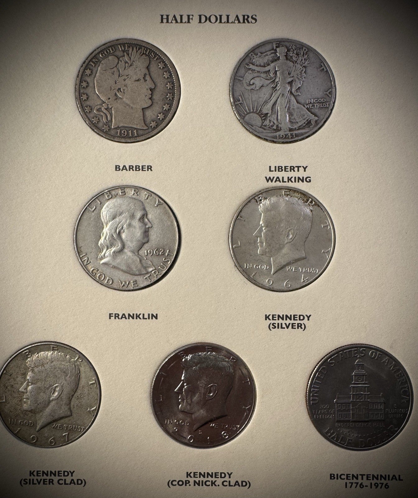 20th Century US Type Coins COMPLETE SET 36 Coins Includes Birth Year 1950 SILVER9