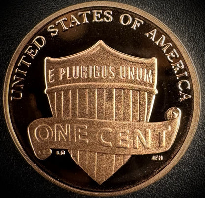 2018-S Lincoln Shield Cent Penny GEM PROOF DEEP ULTRA CAMEO Coin1