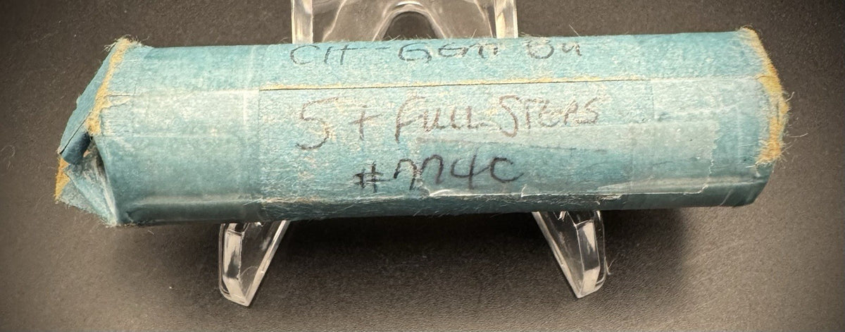 1990-P Jefferson Nickel BU Brilliant Uncirculated Roll Of 40 Coins2