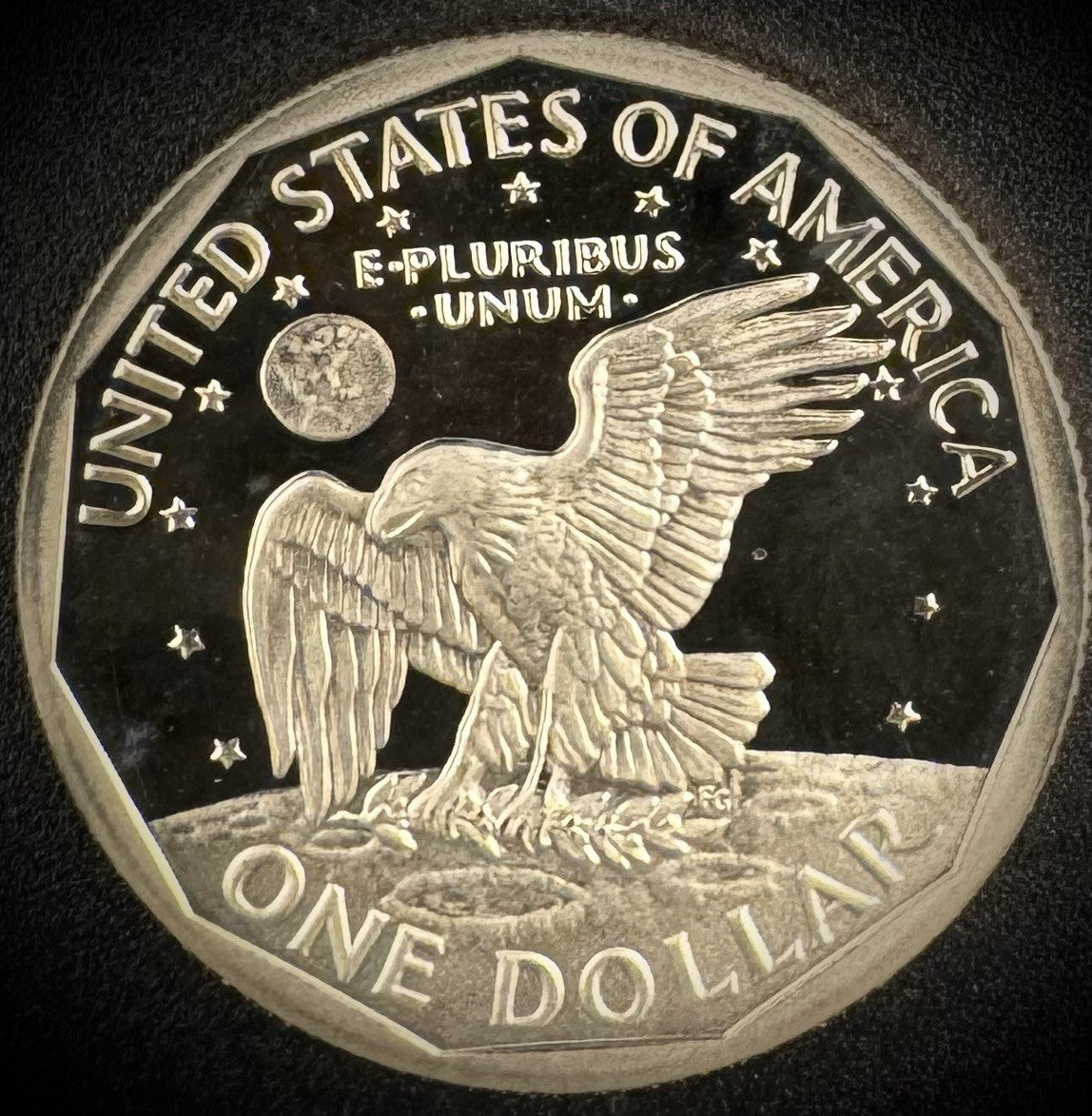 1981-S Susan B Anthony GEM Proof One Dollar Type 1 DEEP ULTRA CAMEO1
