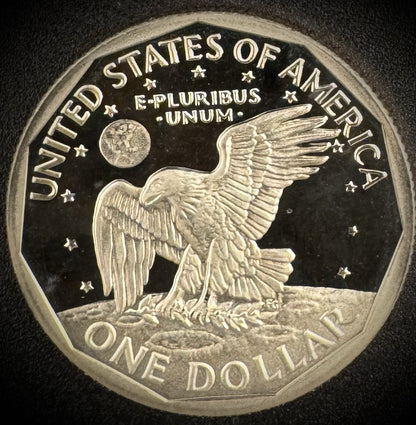 1981-S Susan B Anthony GEM Proof One Dollar Type 1 DEEP ULTRA CAMEO1