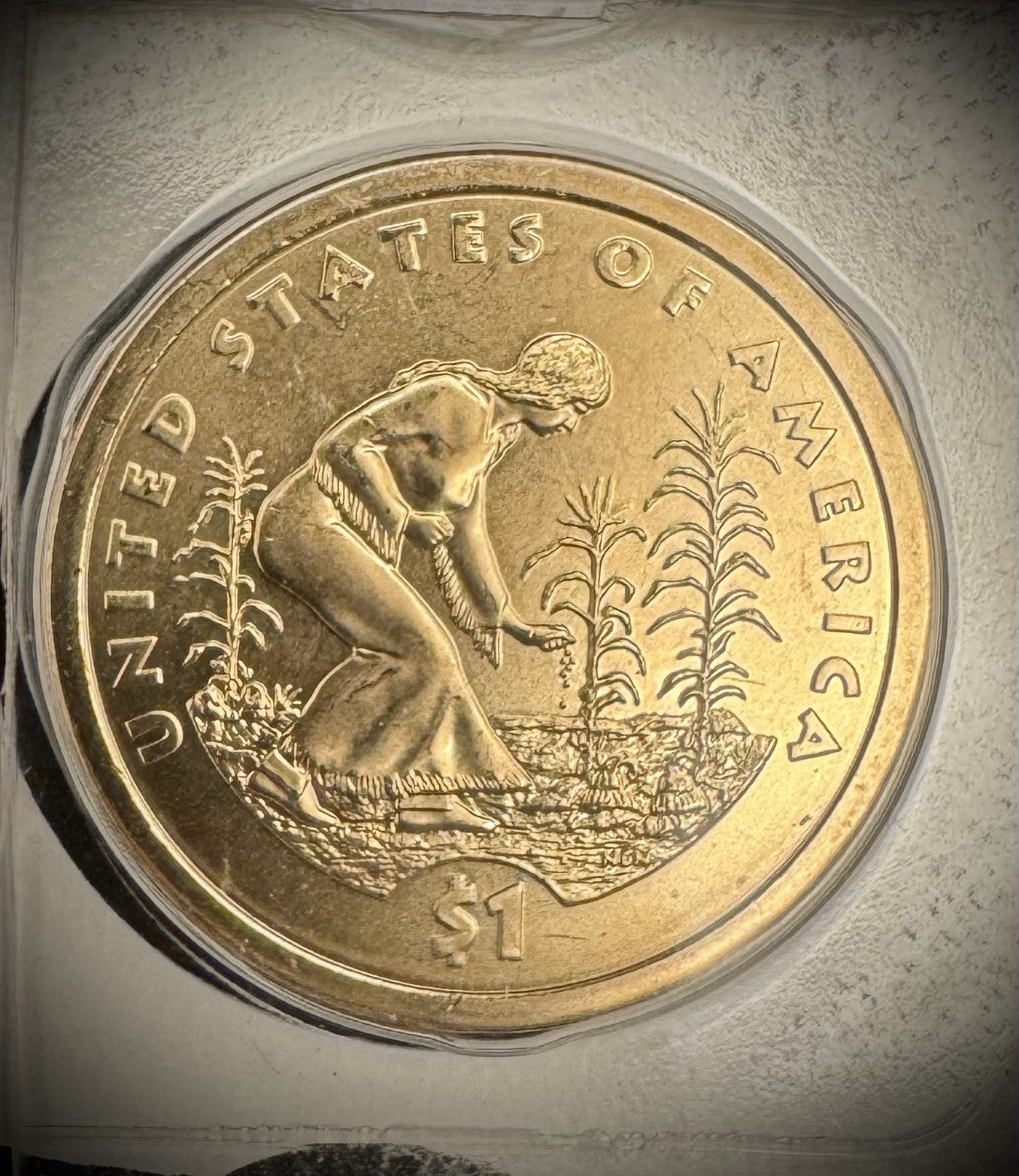 2009 P D Satin Finish Sacagawea Dollar 2 Coin Lot From US Mint Uncirculated Set5