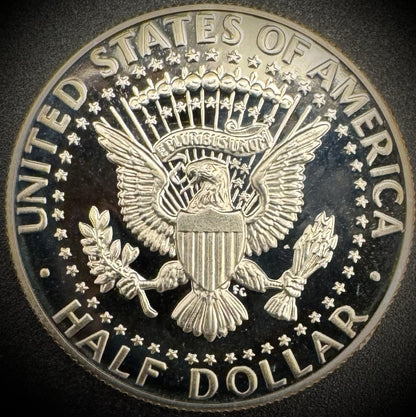 1986-S PROOF Kennedy Half Dollar Clad 50C DEEP ULTRA CAMEO1