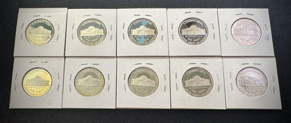 2016-2025 S Jefferson Nickel PROOF DEEP CAMEO Coin Set Lot 10 Consecutive Years11