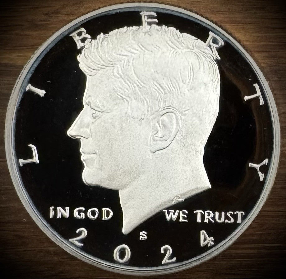 2024-S Kennedy Half Dollar GEM PROOF Clad Coin #10
