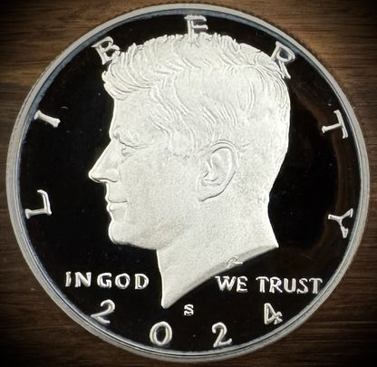 2024-S Kennedy Half Dollar GEM PROOF Clad Coin #10