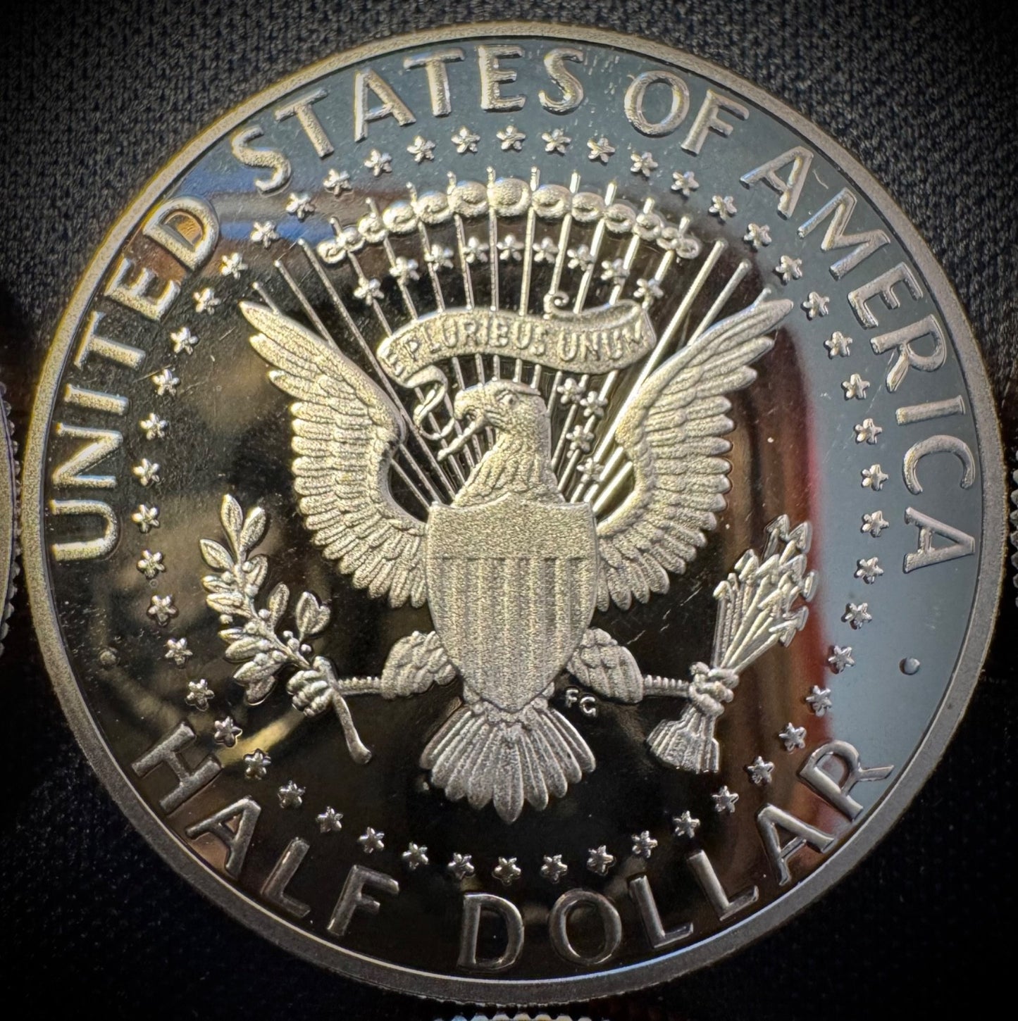 2017-2025 S Kennedy Half Dollar PROOF SET 9 Coins GEM DEEP CAMEO Fresh From Mint7