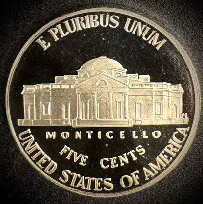 2009-S Jefferson Nickel GEM PROOF DEEP ULTRA CAMEO Coin1