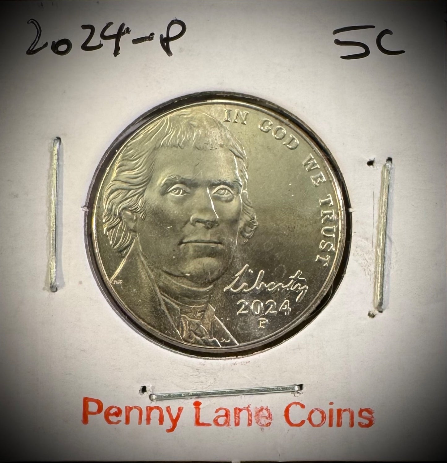 2024-P Jefferson Nickel From Rolls LOW MINTAGE0