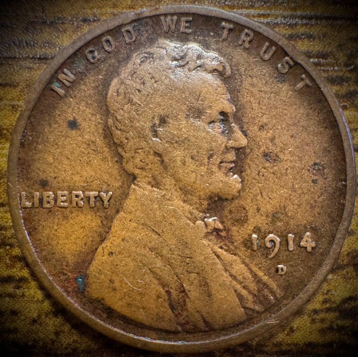 1914-D Lincoln Wheat Cent VF 0