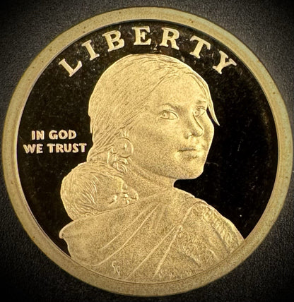 2013-S Sacagawea Dollar GEM PROOF DEEP ULTRA CAMEO Coin0