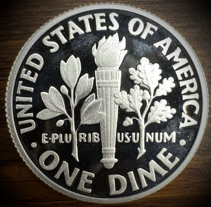 2020-S 99.9% SILVER GEM PROOF Roosevelt Dime 10C .999 Fine Coin #11