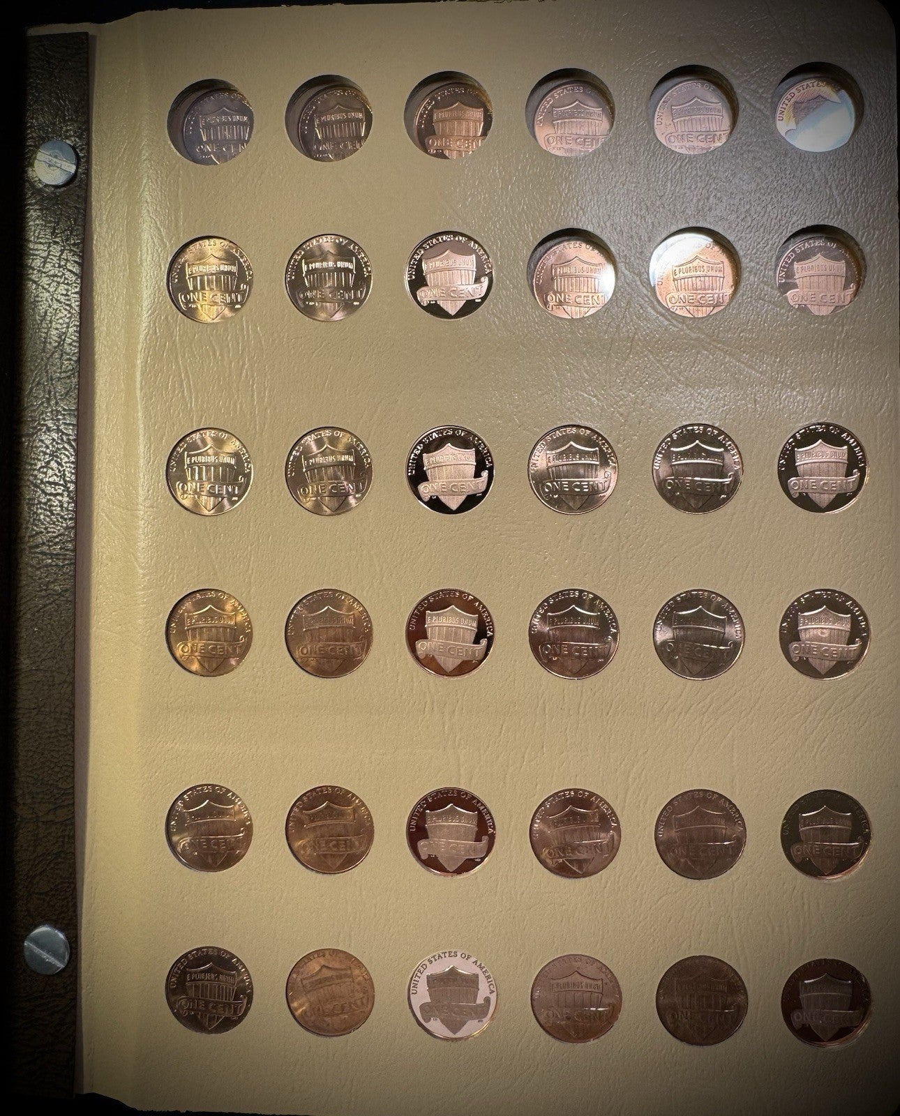 1909-2025 PDS Lincoln Cent PENNY Near COMPLETE Set 344 Coins KEYS PROOFS DANSCO20