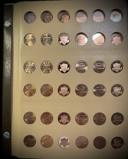 1909-2025 PDS Lincoln Cent PENNY Near COMPLETE Set 344 Coins KEYS PROOFS DANSCO20