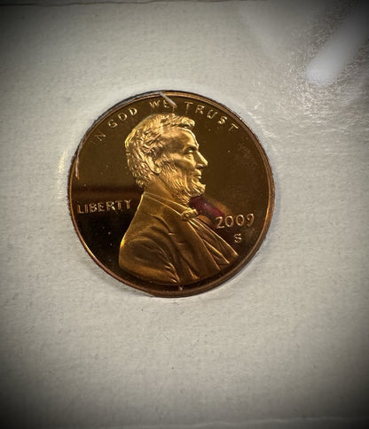 2009-S Lincoln Bicentennial Cent GEM PROOF 4 Coin Set GORGEOUS Naturally Toned7