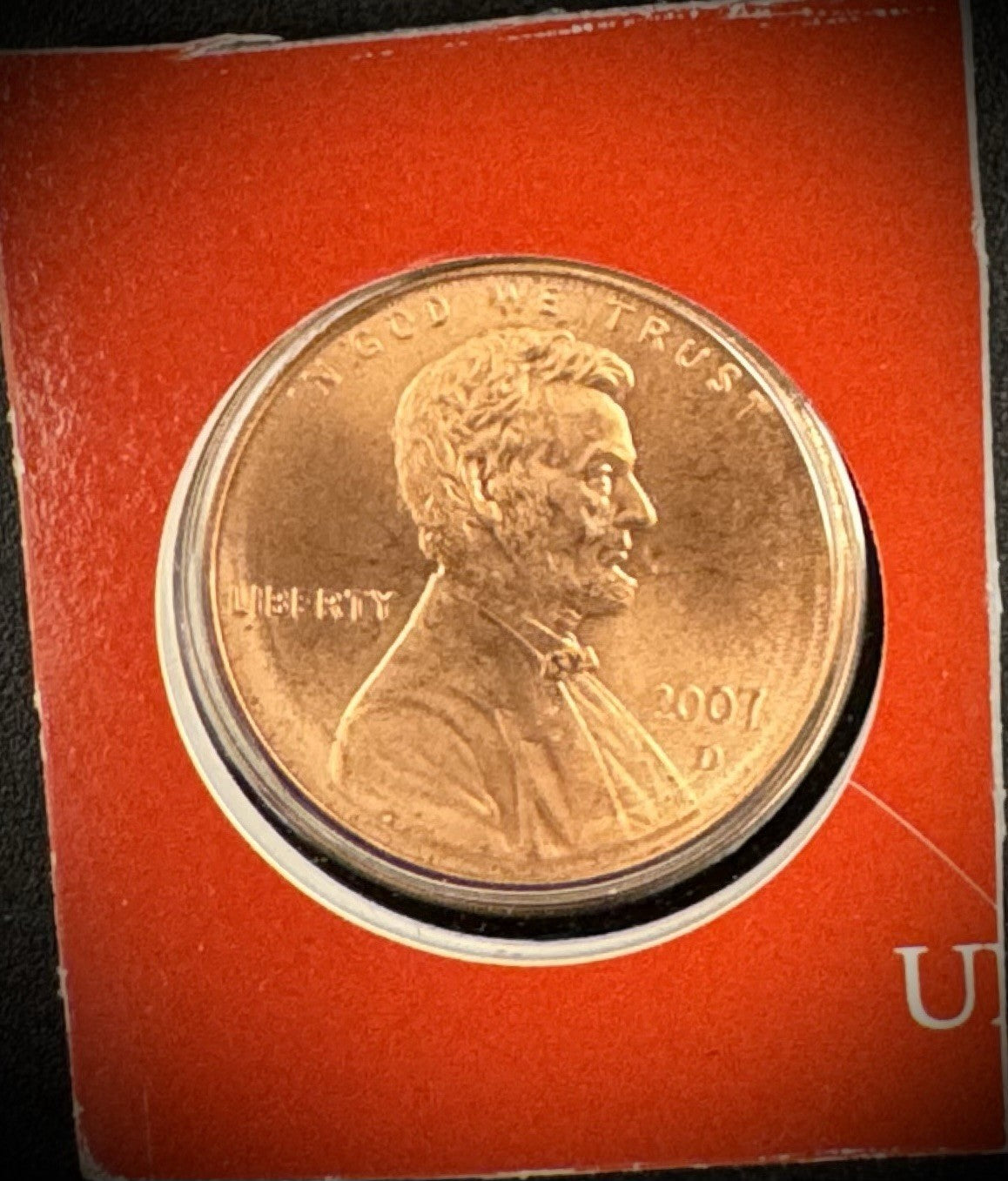 2007 Satin Finish Lincoln Memorial Cent P D Uncirculated 2 Coin Set From US Mint4