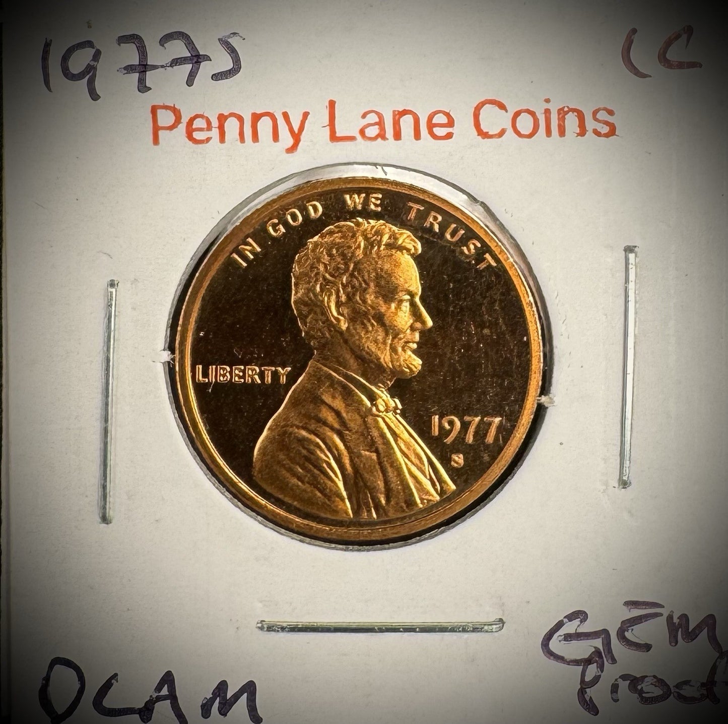 1975 1976 1977 1978 1979 S Type 1 & 2 Lincoln Memorial Gem PROOF Cent 6 Coin Set6