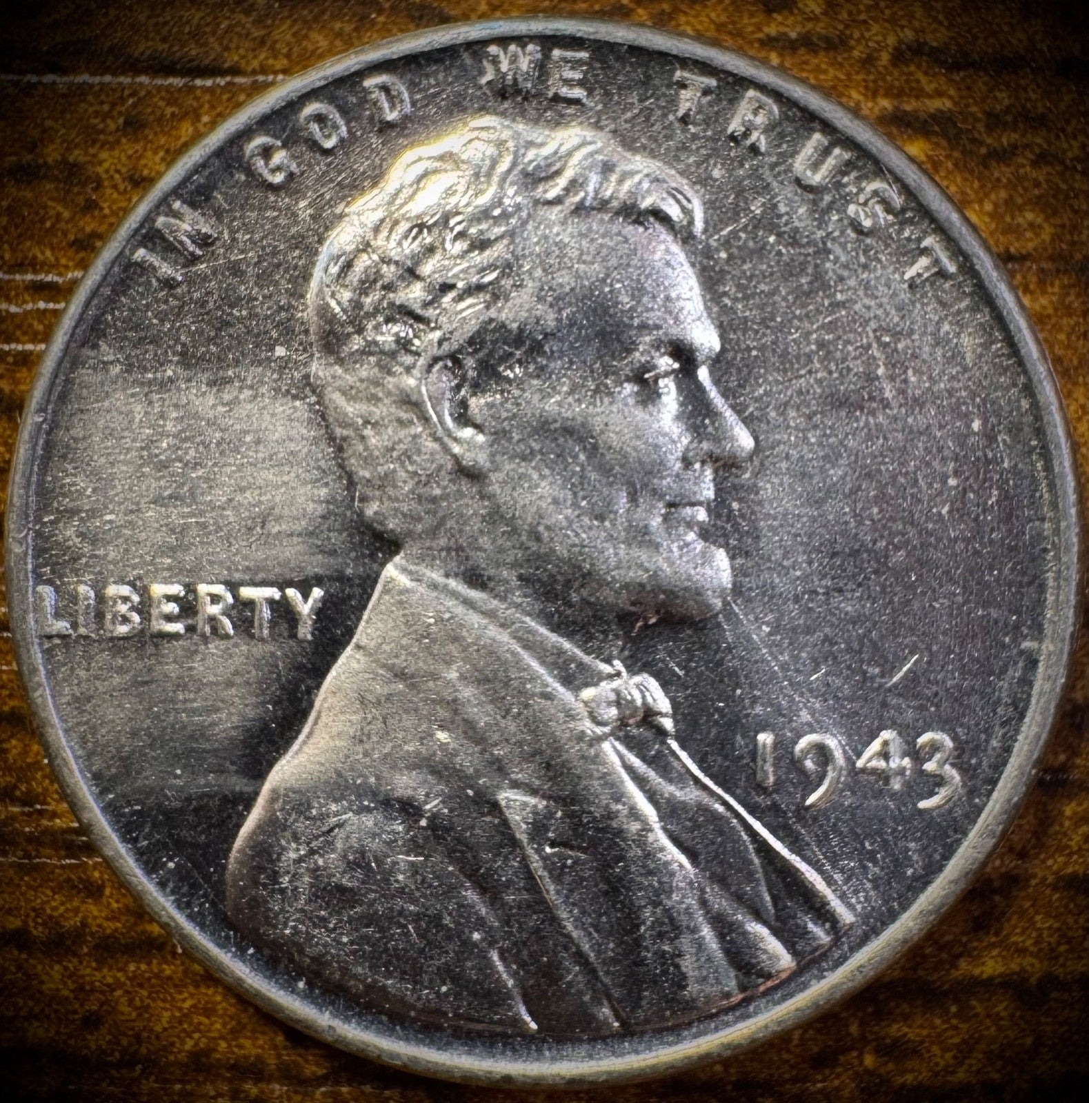 1943 Lincoln Wheat Penny Cent Uncirculated #50