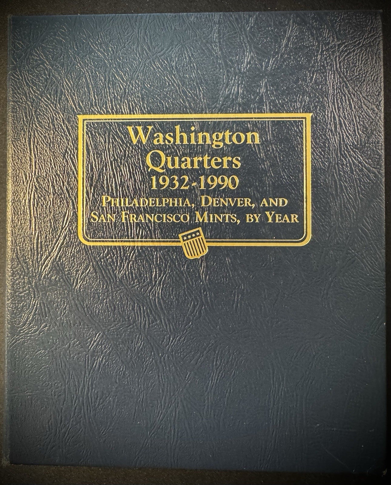 Washington Quarters 1932-1990 Whitman 9122 Gently Used Coin Album Book0