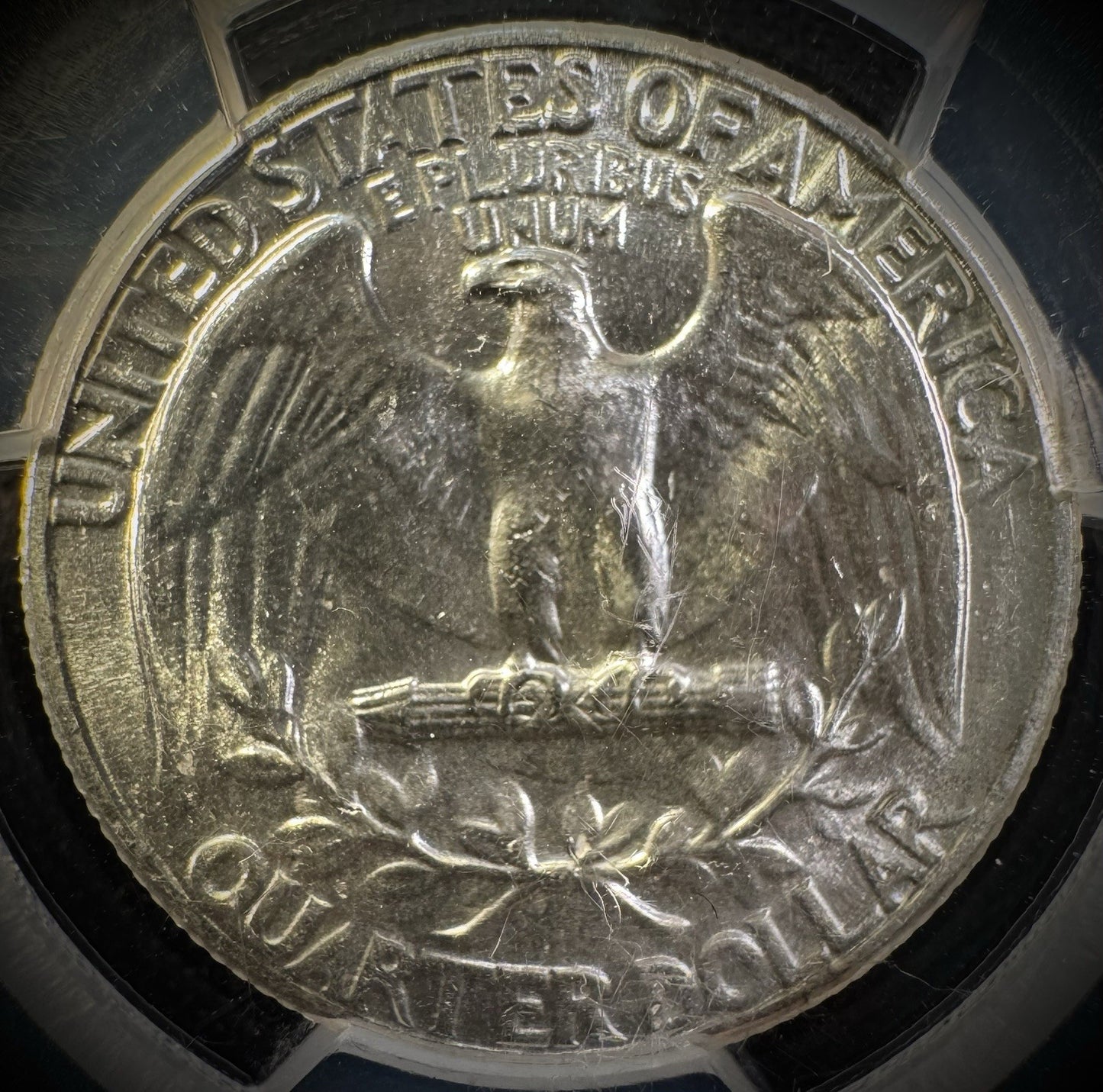 1963 Silver Washington Quarter PCGS MS66 BLAST WHITE3