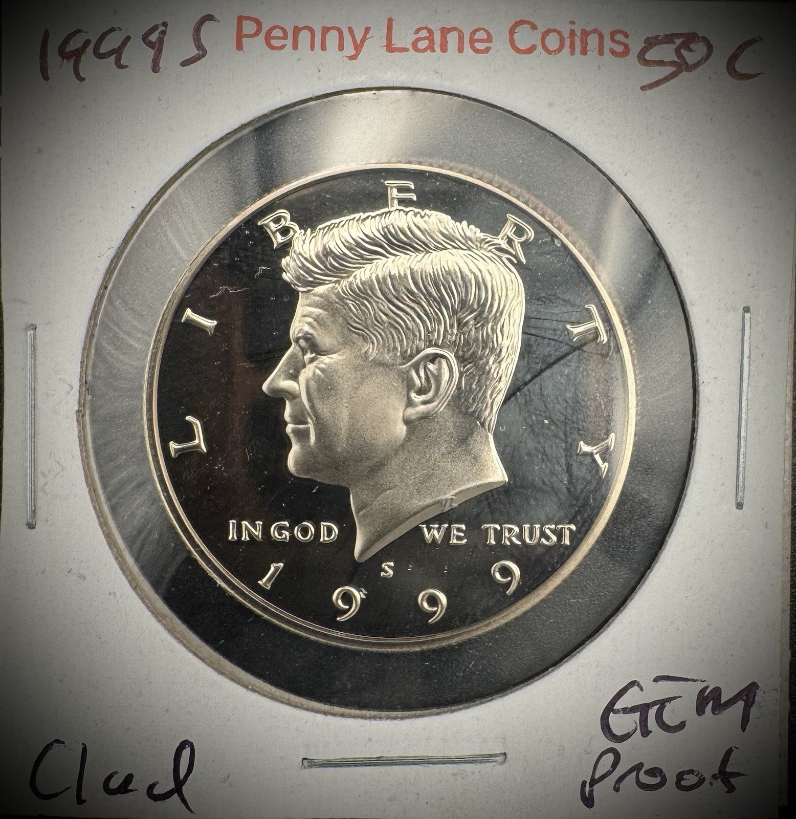 1990-1999 S Kennedy Half Dollar GEM PROOF DEEP ULTRA CAMEO Set Lot Of 10 Coins20