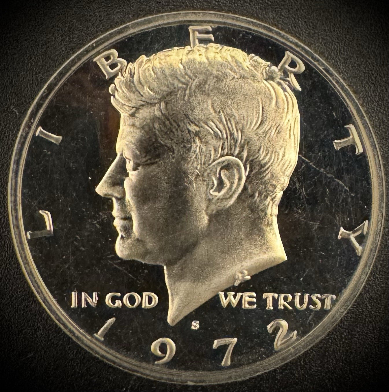Impaired Kennedy Half Dollar PROOF Coin Lot Of 5 Clad & 1 Silver Coin READ MORE!12