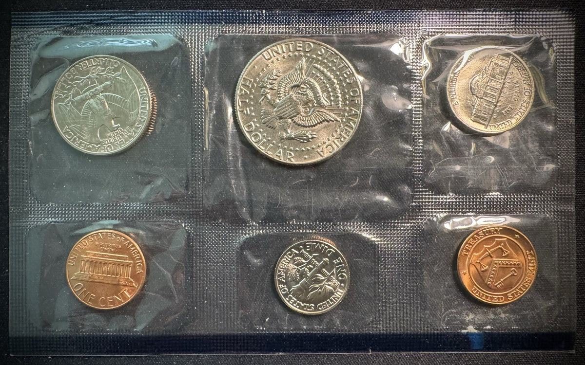 1984 P D Uncirculated Coin Set US Mint Original Government Packaging OGP & COA2