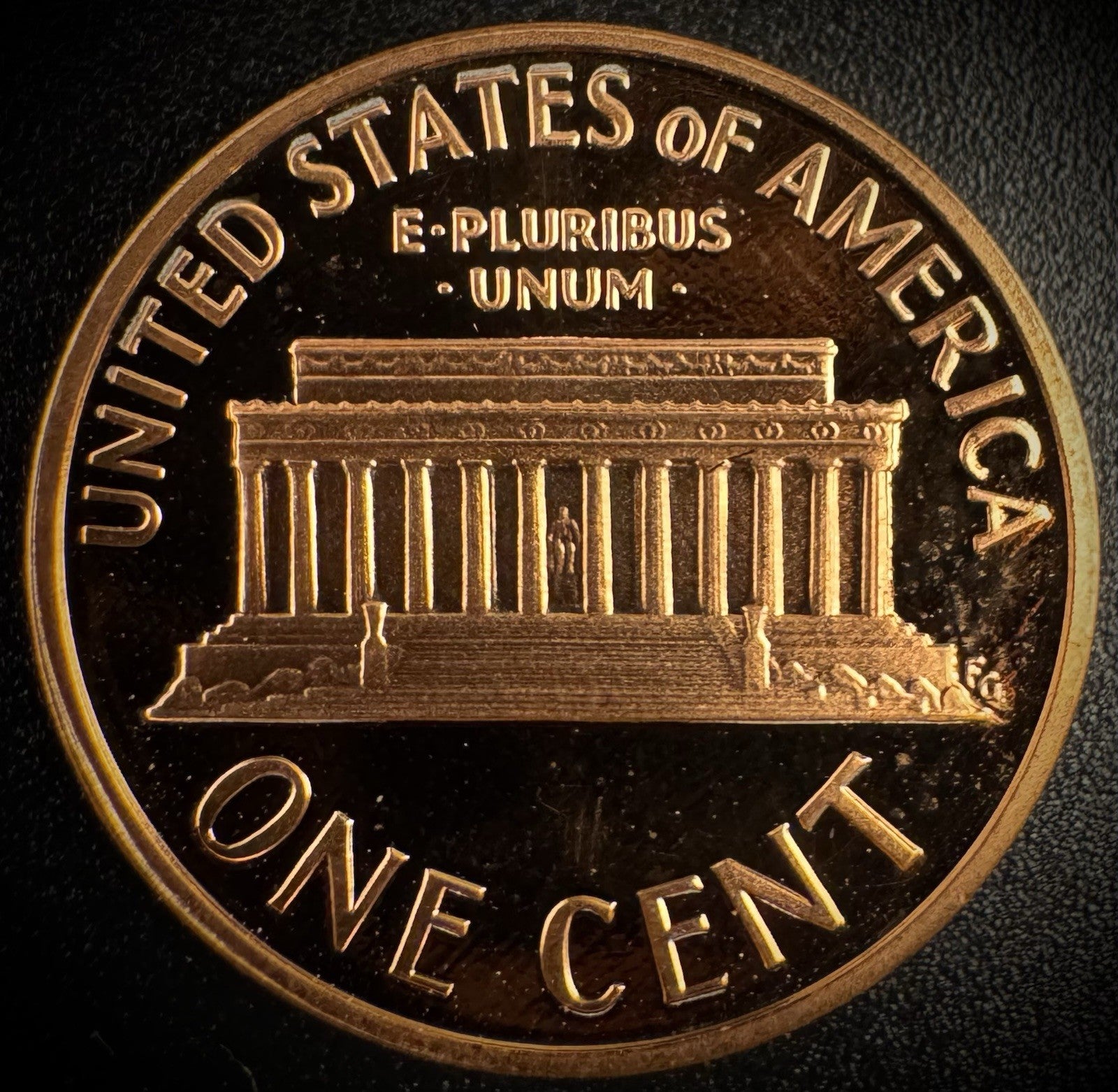 1989-S Lincoln Memorial Cent PROOF Coin Penny1