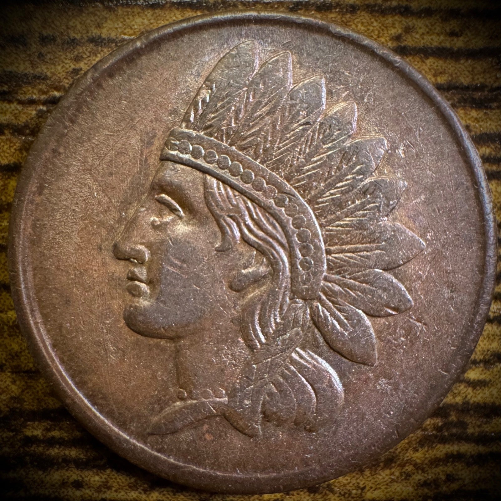 1863 NOT ONE CENT CIVIL WAR Token F-103/375a R4 0