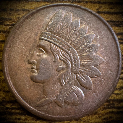 1863 NOT ONE CENT CIVIL WAR Token F-103/375a R4 0