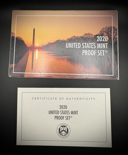 2020-S American Women Quarter GEM PROOF Clad 5 Coin Set w 2020 US MINT Box COA2