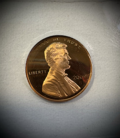 2009-S Lincoln Bicentennial Cent GEM PROOF 4 Coin Set GORGEOUS Naturally Toned3