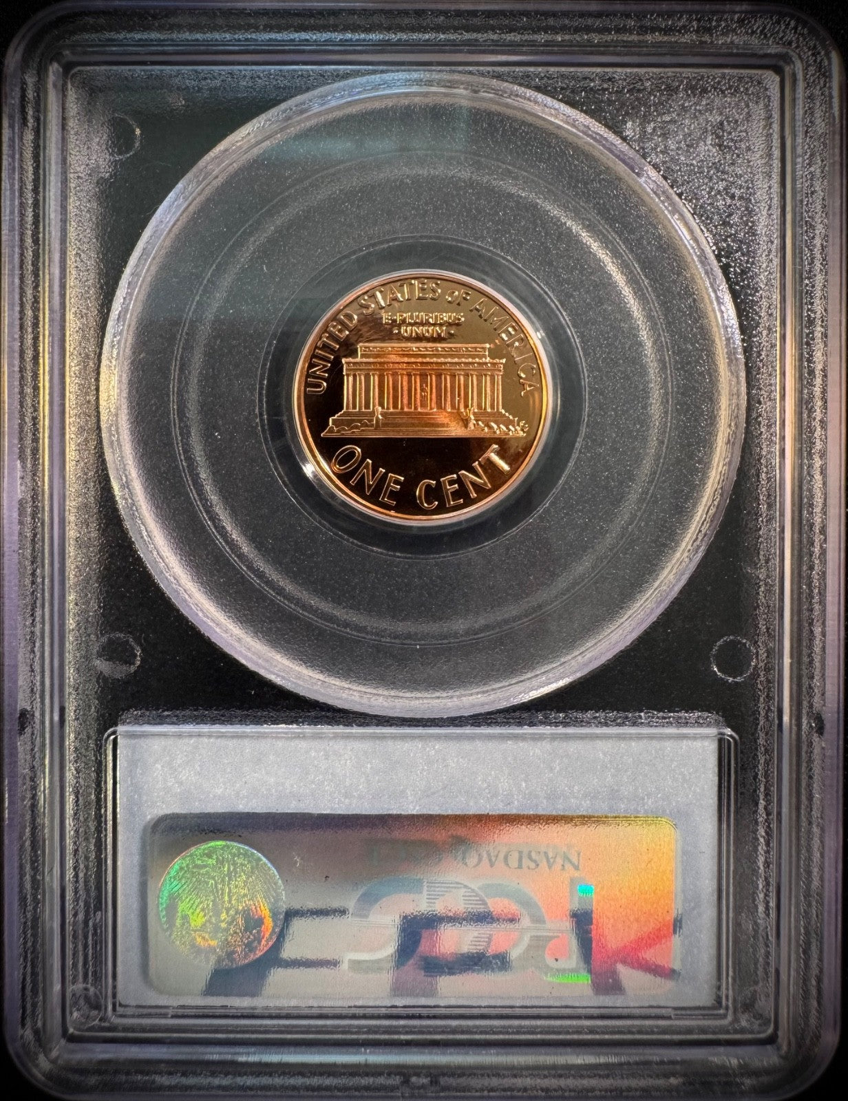 2002-S Lincoln Memorial Cent Penny PCGS PR69RD DCAM PROOF Coin DEEP CAMEO1
