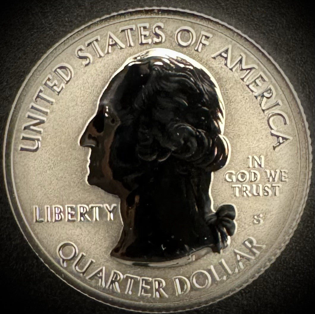 2018-S GEM REVERSE PROOF ATB Apostle Islands 90% SILVER Quarter DEEP CAMEO1