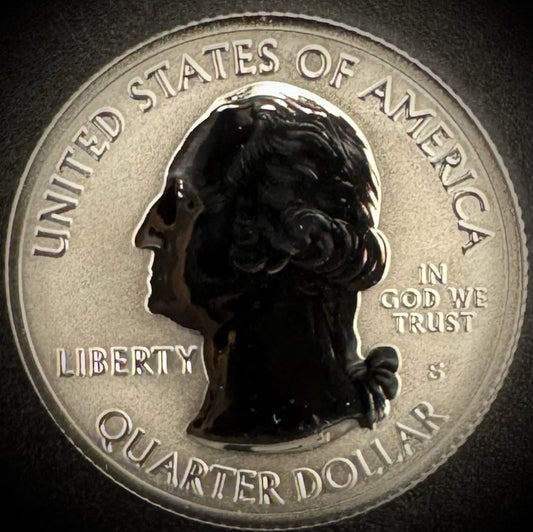 2018-S GEM REVERSE PROOF ATB Apostle Islands 90% SILVER Quarter DEEP CAMEO1
