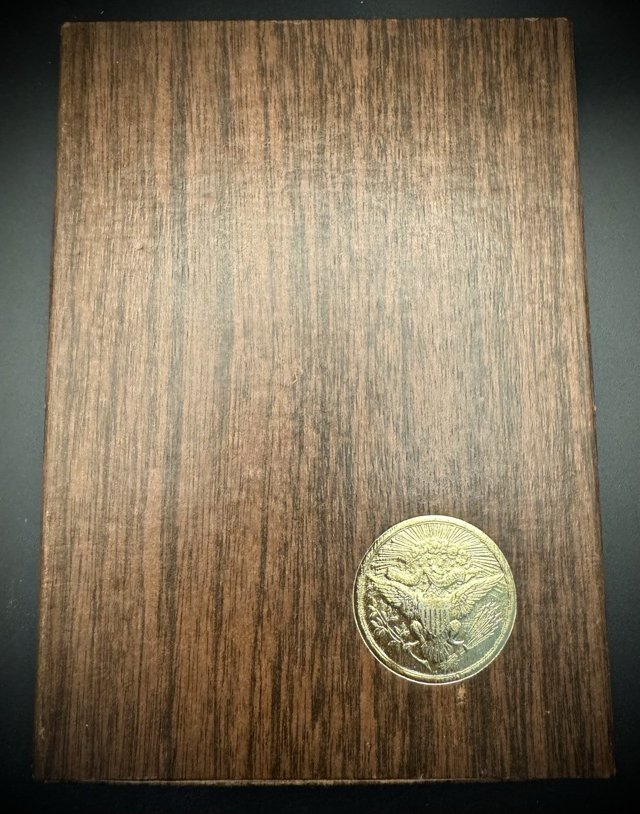1972-S Eisenhower PROOF 40% Silver Dollar In Brown GSA Packaging .400 Fine2