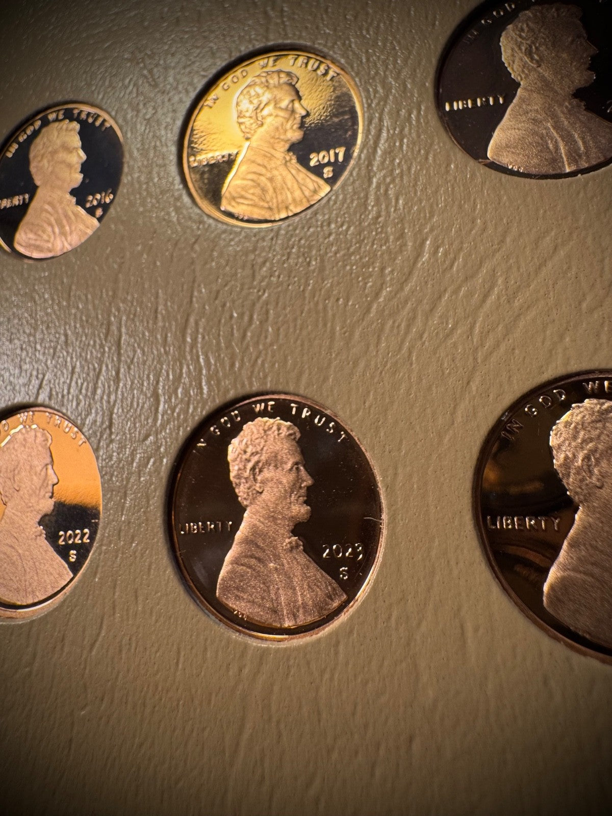 1959-2025 S Lincoln GEM PROOF Cents DEEP CAMEO COMPLETE 72 Coins NEW DANSCO Pgs15