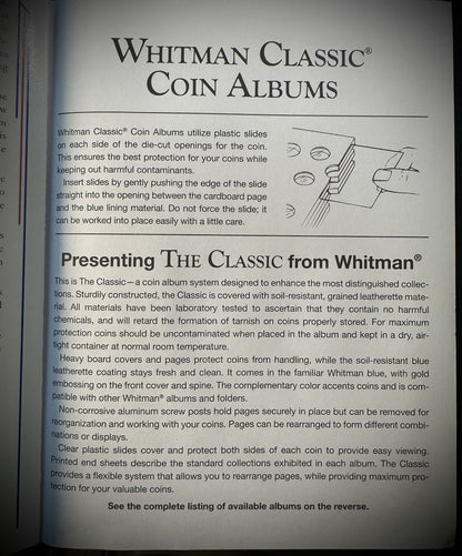 Washington Quarters 1932-1990 Whitman 9122 Gently Used Coin Album Book4
