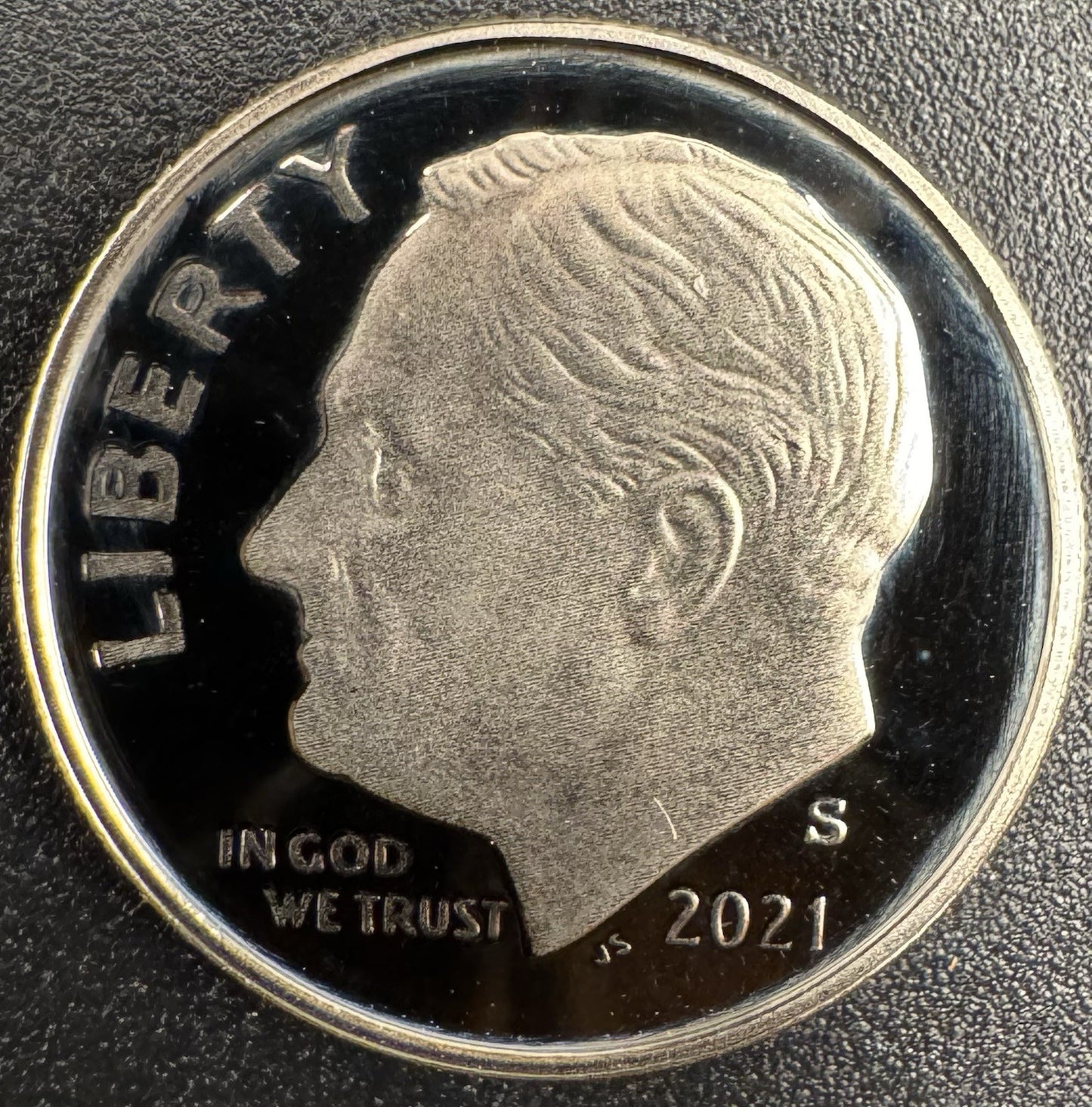 2021-S GEM PROOF Roosevelt Dime 10C Clad DEEP CAMEO Coin0