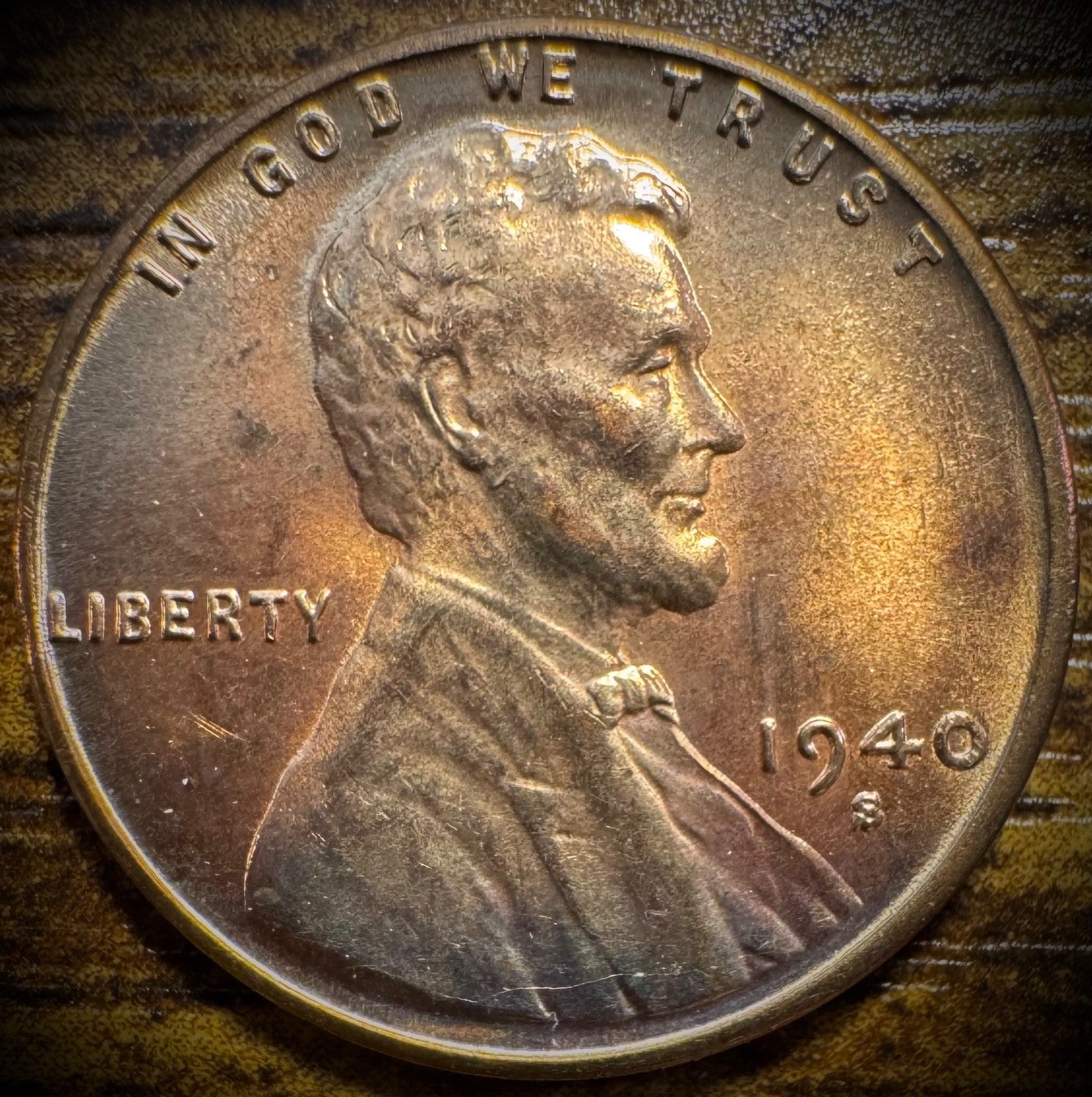1940-S Lincoln Wheat Penny Cent Uncirculated 0