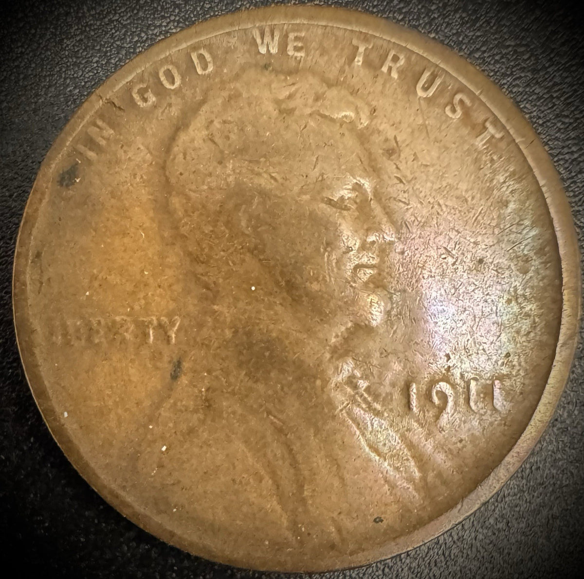 1911 Lincoln Wheat Cent Penny0