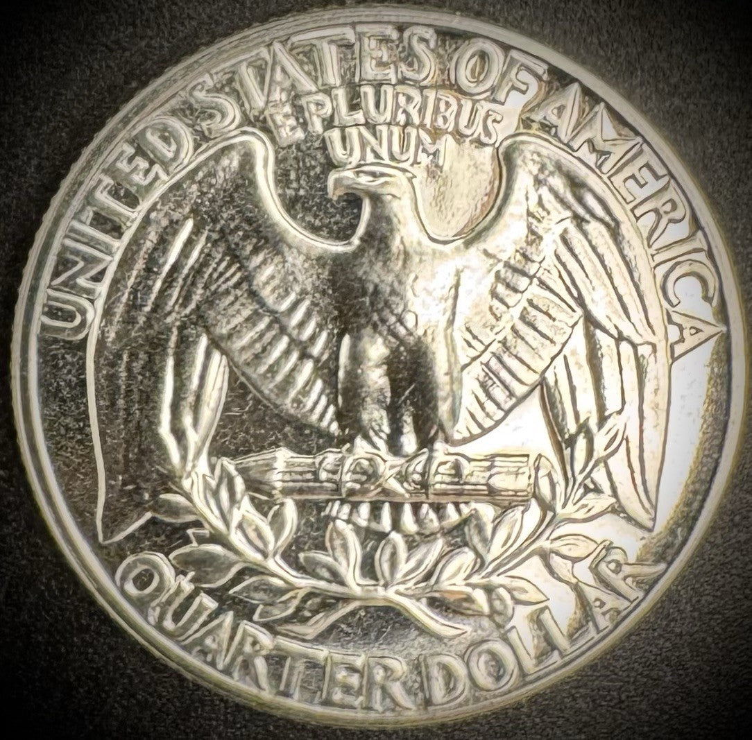 1961 90% Silver Washington Quarter PROOF Coin From US Mint Proof Set .900 Fine1