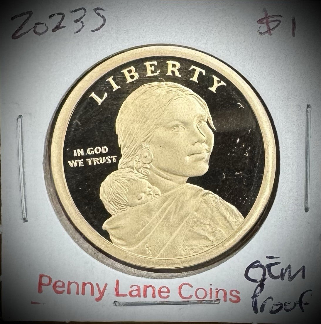 2023-S Sacagawea Dollar GEM PROOF DEEP CAMEO2