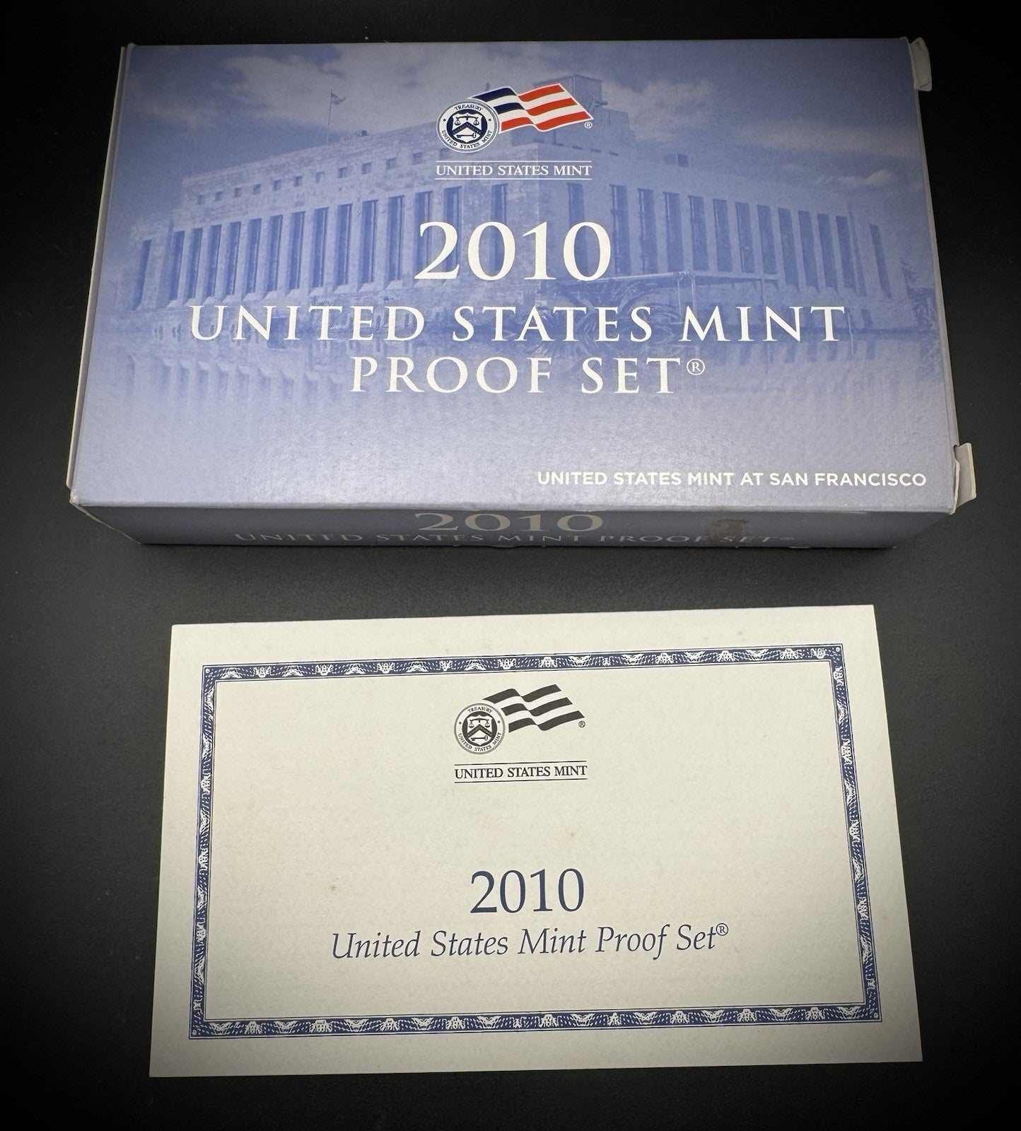 2010-S ATB Quarter GEM PROOF Clad 5 Coin Set w 2010 US Mint Box and COA3