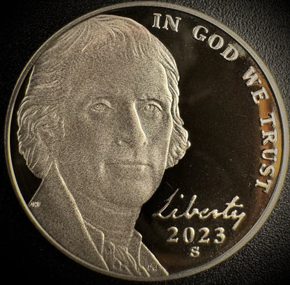 2023-S Jefferson Nickel GEM PROOF Coin0